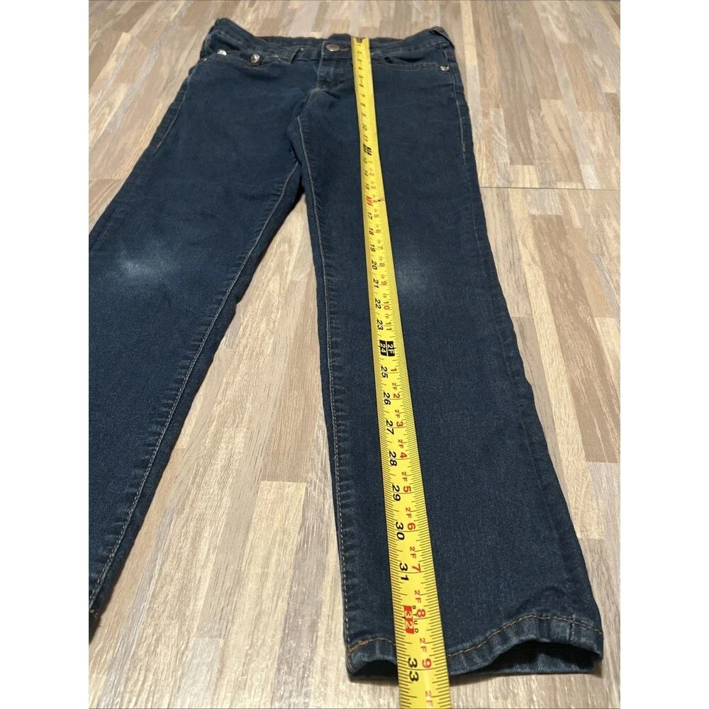 True Religion Boys Jeans, Size 10 Geno Relaxed Slim Fit Stretch Blue